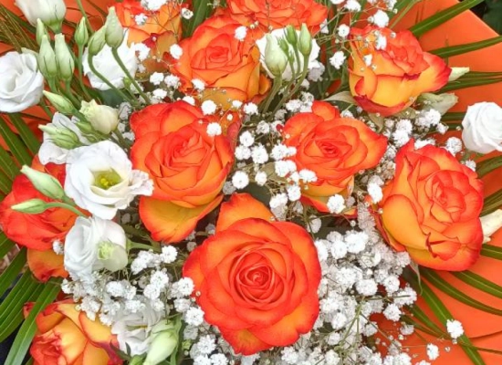 Bouquets de fleurs dans les commerces de proximité à Caen