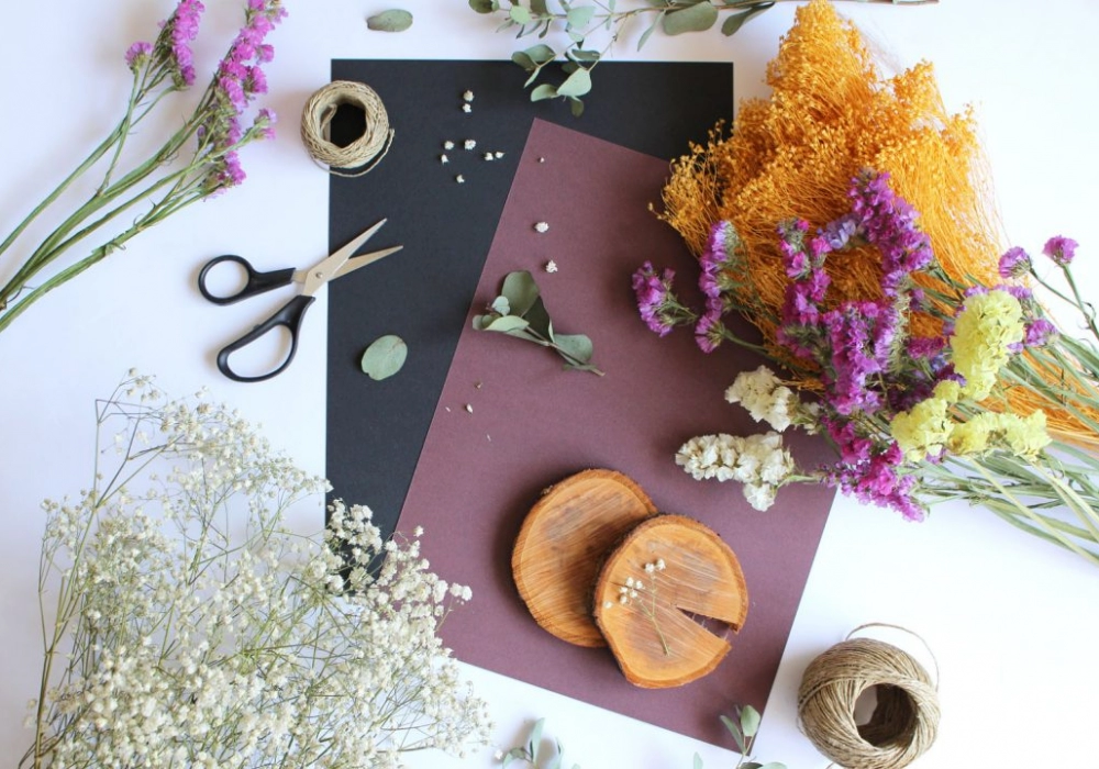 Atelier d'art floral en Normandie