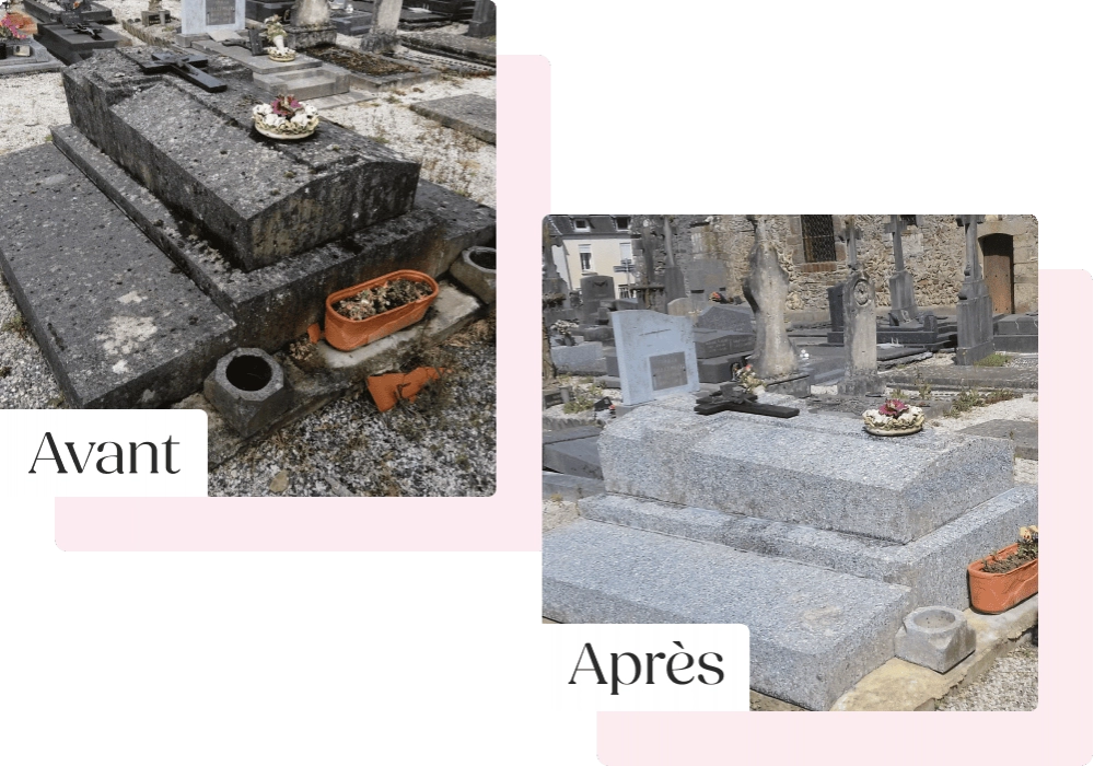 Entretien de monument et de sépulture à Caen